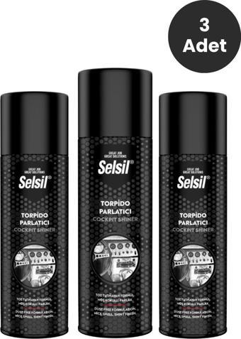 Selsil Torpido Parlatıcı Sprey 200ml x 3 Adet