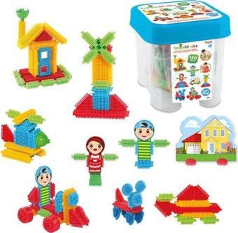 Dede Kaktüs Blok Kova 120 Parça 03324
