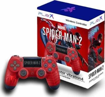 KONSOL PLUS PS4 DUALSHOCK 4 KABLOSUZ  SPİDERMAN 2 DESENLİ