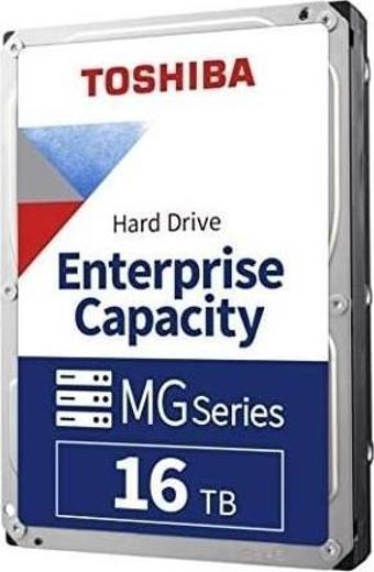 Toshiba 16TB 3.5" MG08ACA16TE SATA 3.0 7200 RPM 7-24 Güvenlik-ENT Harddisk