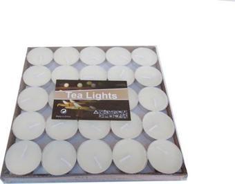 Tealight Mum Beyaz 6 Gr (50 Adet)