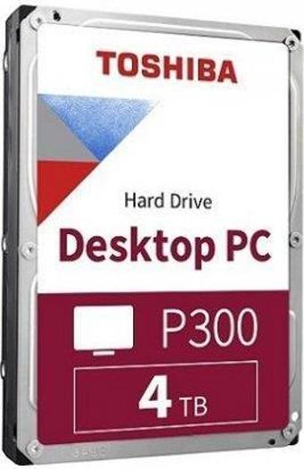 Toshiba 4TB P300 HDWD240UZSVA 3.5" 5400RPM PC Harddisk