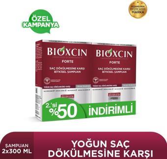 Bioxcin Forte 300 ml 2.'si %50 İndirimli