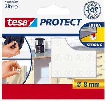 Tesa Ses Önleyici Pastil Şeffaf 28x8 MM  57898-00000-01