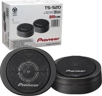 PIONEER TS-S20 3/4 20MM 200 WATT HARD DOME SUPER TWEETER TİZ HOPARLÖR (2Lİ TAKIM)