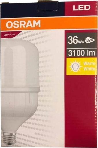 Osram Ledvalue 36W (182W) Jumbo Torch  Led Ampul Sarı 