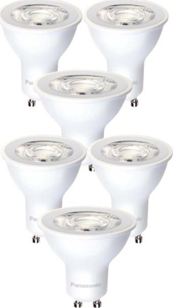 Panasonic 4W (50W) Led Spot Ampul Beyaz 6500K - 6 Adet Avize Çanak Lamba