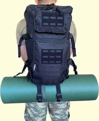 Şafak25 Askeri Sırt Çantası Tactical Çanta 55 Litre Lazer Kesim