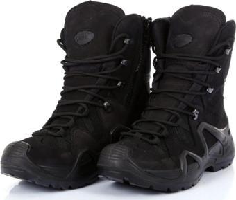 Vogel's Unisex Siyah Tactical Fermuarlı Askeri Bot M1491