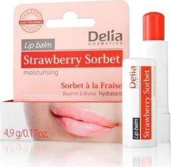 Delia Lip Balm Strawberry Sorbet Çilek Şerbet