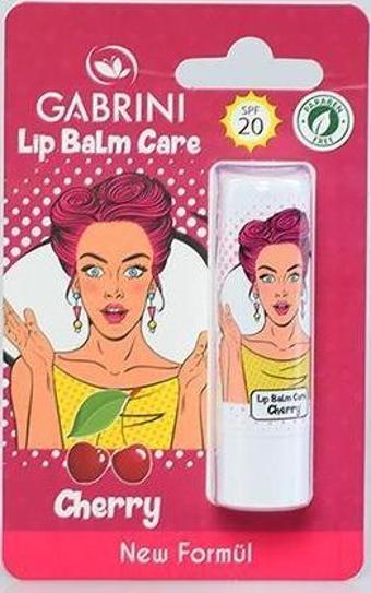 Gabrini Dudak Koruyucu Nemlendirici Lip Balm Care Kiraz