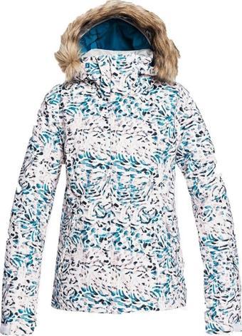 Roxy Kadın Beyaz Snowboard Ceketi Erjtj03265-Wbb3