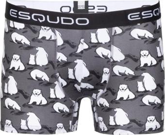 Esqudo Boxer Erkek Gri Boxer Esbxd0010-05