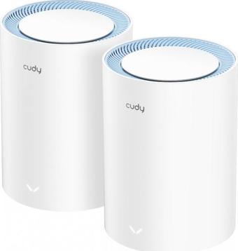 CUDY M1200 2-Pack AC1200Mbps 2.4GHz/5GHz AP/RE/WISP MU-MIMO WI-FI 2'LI MESH ROUTER