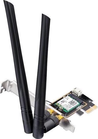 CUDY WE3000 AX3000Mbps 2.4GHz/5GHz 2*5dBi Anten BT5.2 MU-MIMO WI-FI 6 PCIe AĞ ADAPTOR