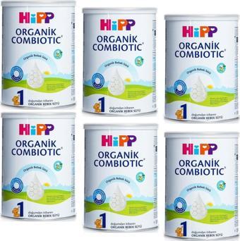 Hipp 1 Organik Combiotic Bebek Sütü 350 gr 6 Adet