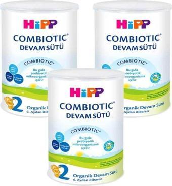 Hipp 2 Organic Combiotic 350 gr 3lü