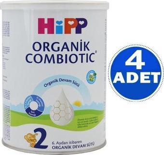 Hipp 2 Organik Combiotic Devam Sütü 350 gr 4 ADET