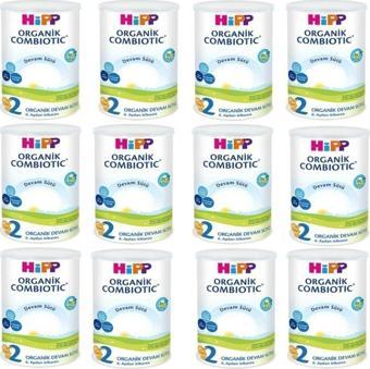 Hipp 2 Organik Combiotic Devam Sütü 350 Gr X 12 Adet