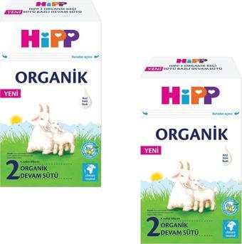 Hipp 2 Organik Keçi Sütü Bazlı Devam Sütü 400 gr 2 Adet