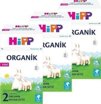 Hipp 2 Organik Keçi Sütü Bazlı Devam Sütü 400gr X 3 Adet