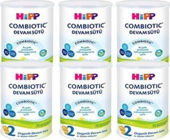 Hipp 350 Gr 2 Numara Organik Combiotic Bebek Devam Sütü 6 Lı Paket