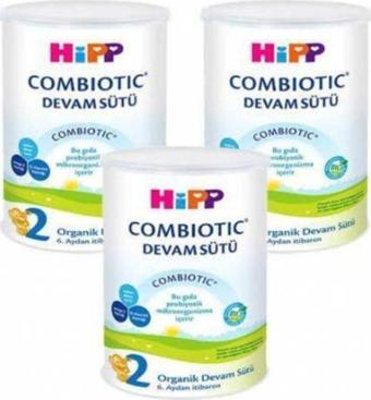 Hipp Organik Combiotic Devam Sütü 2 Numara 350 gr x 3 Adet