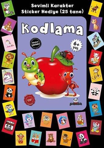 Kodlama - Stickerlı 6+ Yaş - Afife Çoruk - Panda