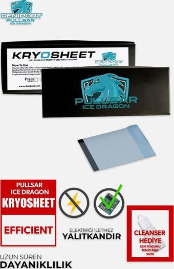 Ice Dragon Kryosheet Efficient Yüksek Performanslı Termal Macun 17 W/m-k