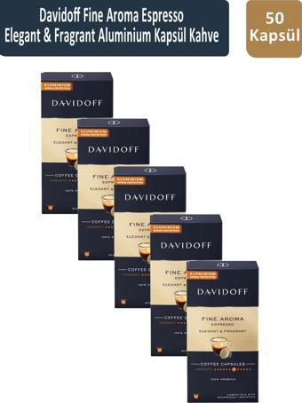 Davidoff Fine Aroma Espresso Elegant & Fragrant Kapsül Kahve x 5 Adet