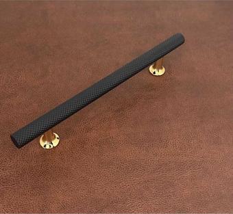 Doruk Siyah Gold Tv Ünitesi Vestiyer Yatak Odası Mutfak Dolap Çekmece Kulpu 96 Mm (9,6 Cm) 20  Adet