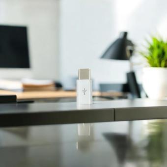 Dönüştürücü Micro USB>Type-C Beyaz Renk