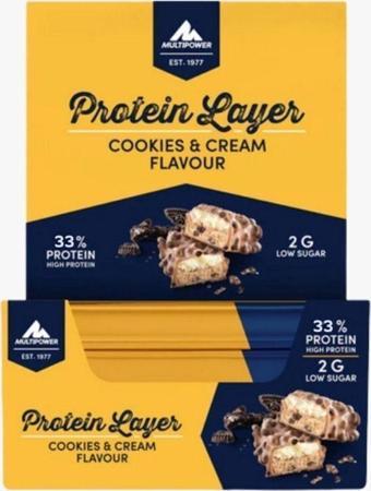 Multipower Protein Layer Bar 18 Adet 50G