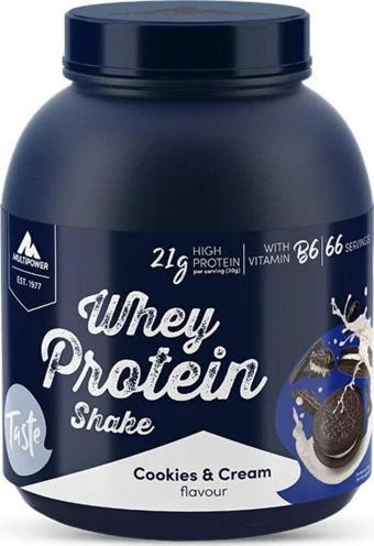 Multipower %100 Pure Whey Protein 2000 Gr - Cookies Cream