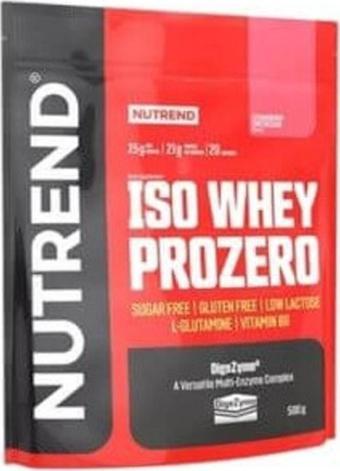 Nutrend Nu Iso Whey Prozero Çilek Cheesecake 500G.