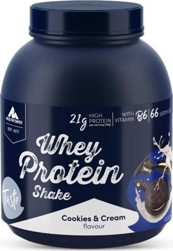 Multipower Whey Protein Shake 2Kg Cookies Cream