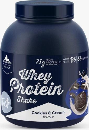 Multipower Whey Protein Shake Cookies Cream 2000G