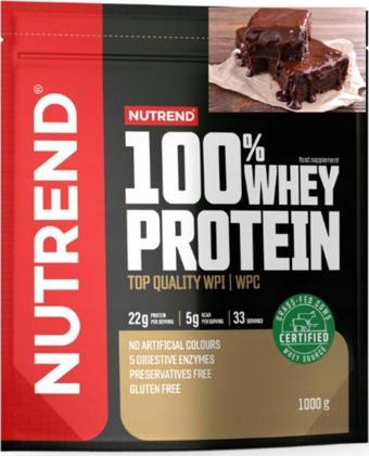 Nutrend Whey Protein 1000G Çikolata Browni