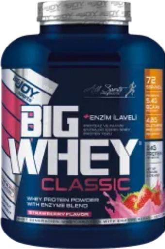 Big Joy Bıgwhey Whey Protein Classic Çilek 2376G 72 Servis + Hediyeli