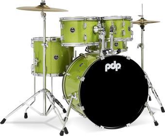 PDP Drums Centerstage 20'' 5-Parça Akustik Davul Seti (Electric Green)