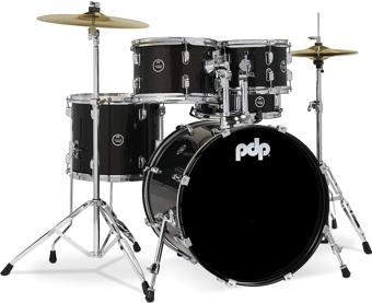 PDP Drums Centerstage 20'' 5-Parça Akustik Davul Seti (Iridescent Black Sparkle)