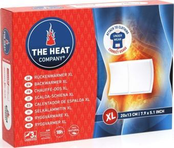 The Heat Company 3 Lü Set 2 Gözlü 18 Saat Yapışkanlı Backwarmers Xl Sırt Bel Isıtıcı