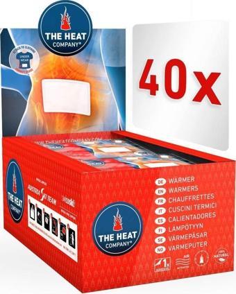 The Heat Company 40 Adet Bel-Omuz-Vücut Isıtıcı- 12 Saat Isı Verir- Extra Sıcak-Doğal-Bodywarmers