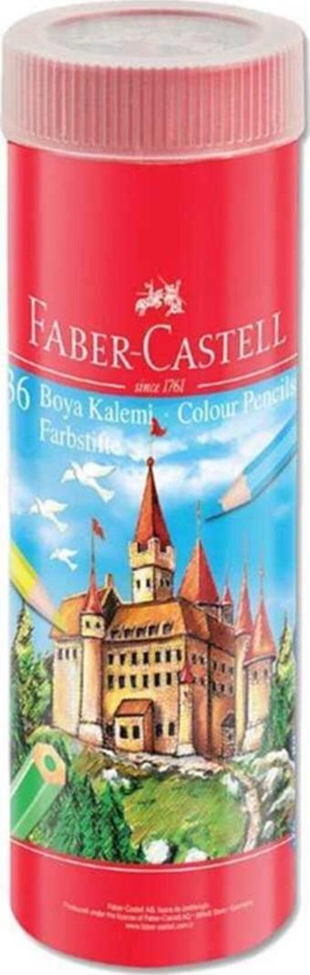 Faber-Castell Kuru Boya 36'Lı Teneke