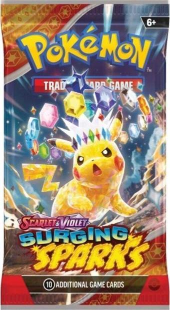 Pokemon Tcg: Scarlet & Violet - Surging Sparks Booster Pack