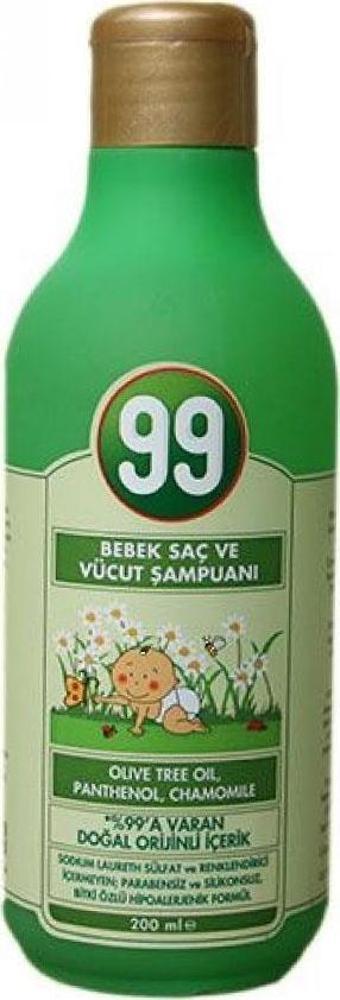 99 Bebek Saç Ve Vücut Şampuanı 200 Ml