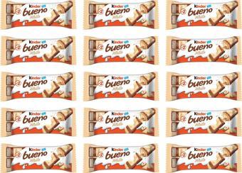 Kinder Bueno White 39 gr X 15 Adet