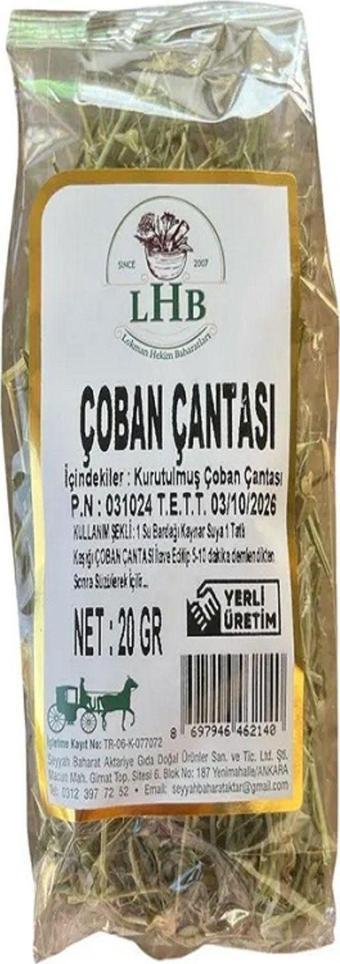 lokman hekim baharat Çoban Çantası 20 Gr