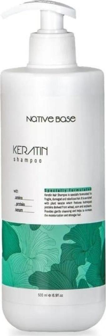 Native Base Keratin Şampuanı 500 Ml