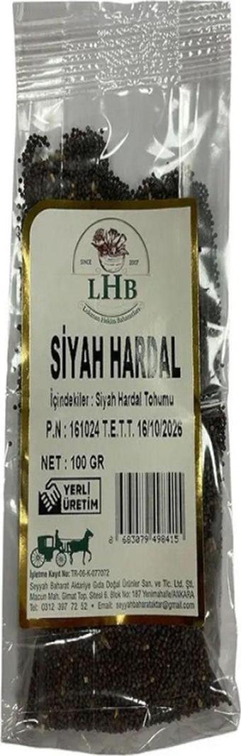 lokman hekim baharat Siyah Hardal 100 Gr